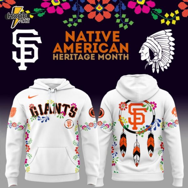 Limited Edition Giants x Native American Heritage Night 2025 Hoodie