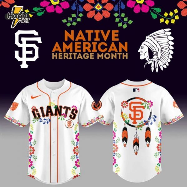 Limited Edition Giants x Native American Heritage Night 2025 Jersey