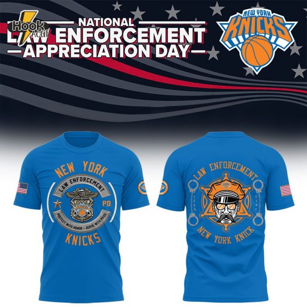 Limited Edition Knicks x Low Enforcement Appreciation Day 2025 Combo Tshirt Jogger Cap