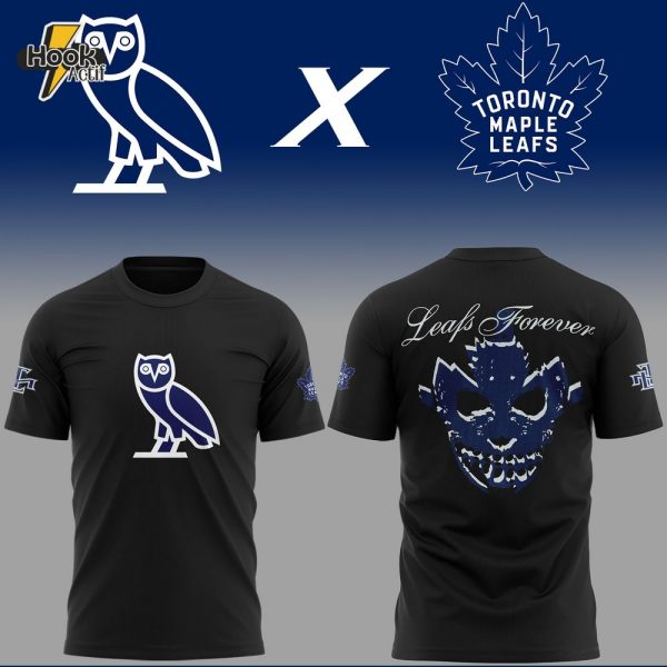 Limited Edition Maple Leafs x October's Very Own 2025 Tshirt V3