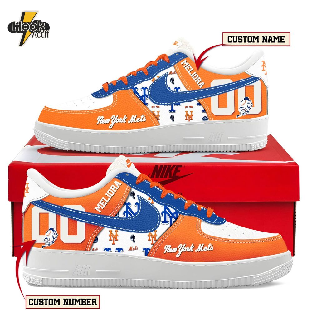 Limited Edition New York Mets New AF1 SNEAKER Limited Edition New York Mets New AF1 SNEAKER