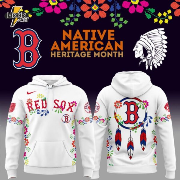 Limited Edition Red Sox x Native American Heritage Night 2025 Hoodie