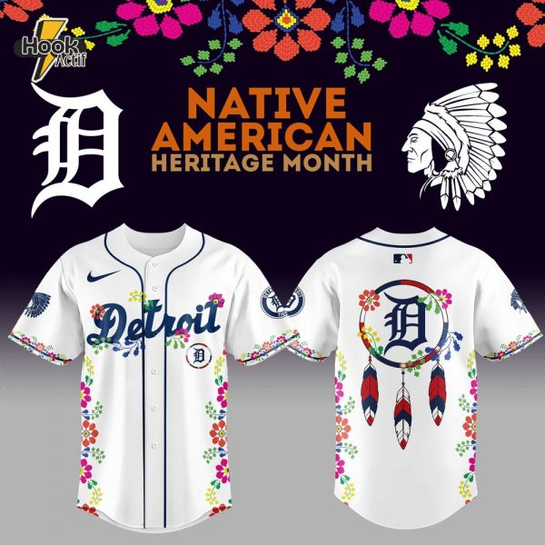 Limited Edition Tigers x Native American Heritage Night 2025 Baseball Jersey