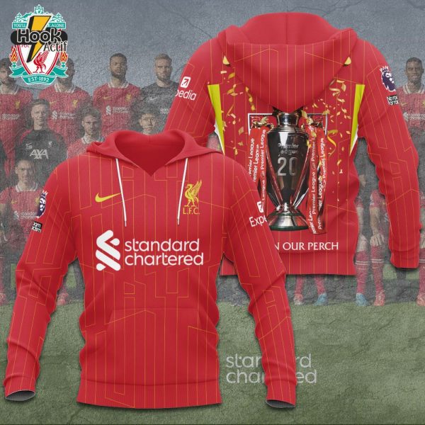 Liverpool FC Champions EPL 2025 Back On Our Perch Nike Hoodie