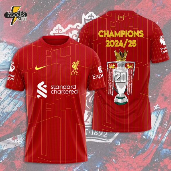 Liverpool FC Champions Premier League 2024/25 Special Nike Shirt