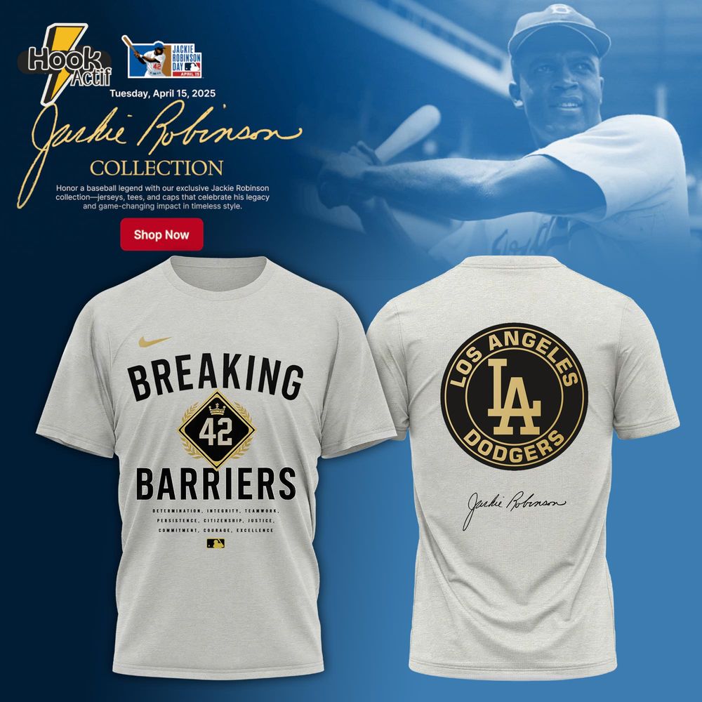 Los Angeles Dodgers MLB x Jackie Robinson Day Special Shirt 2025 Los Angeles Dodgers MLB x Jackie Robinson Day Special Shirt 2025