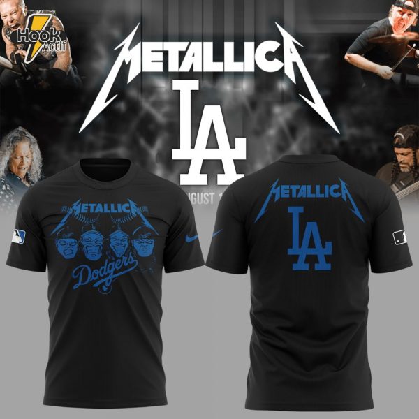 Los Angeles Dodgers MLB x Metallica Night 2025 Shirt