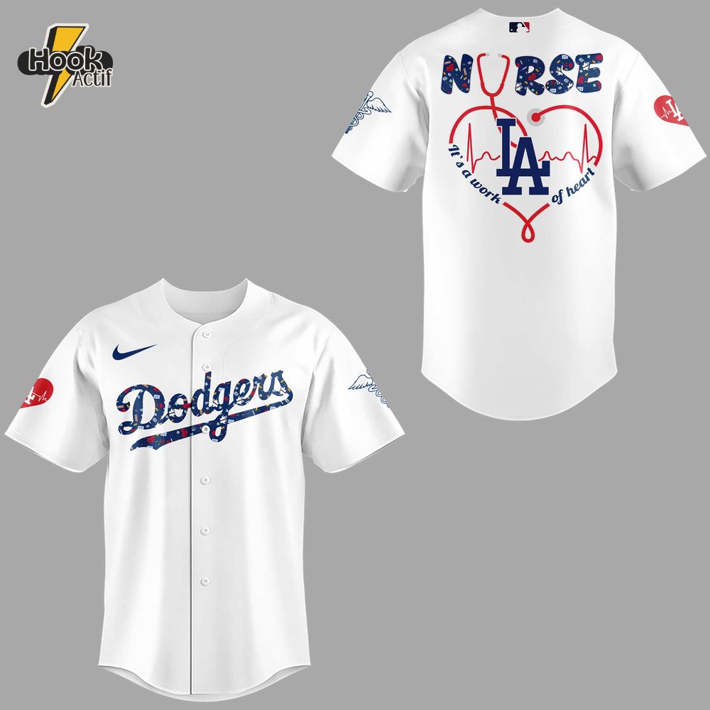 Los Angeles Dodgers MLB x Nurses Night 2025 Jersey Los Angeles Dodgers MLB x Nurses Night 2025 Jersey