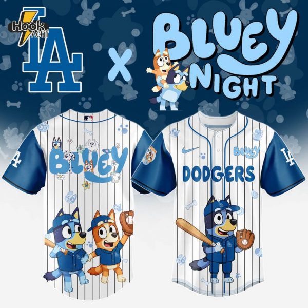 Los Angeles Dodgers x Bluey & Bingo 2025 Special Edition Jersey