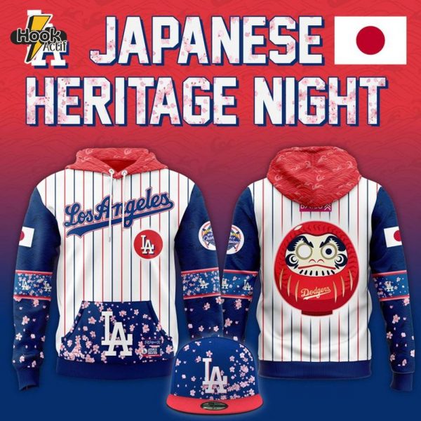 Los Angeles Dodgers x Japanese Heritage Night Special Hoodie