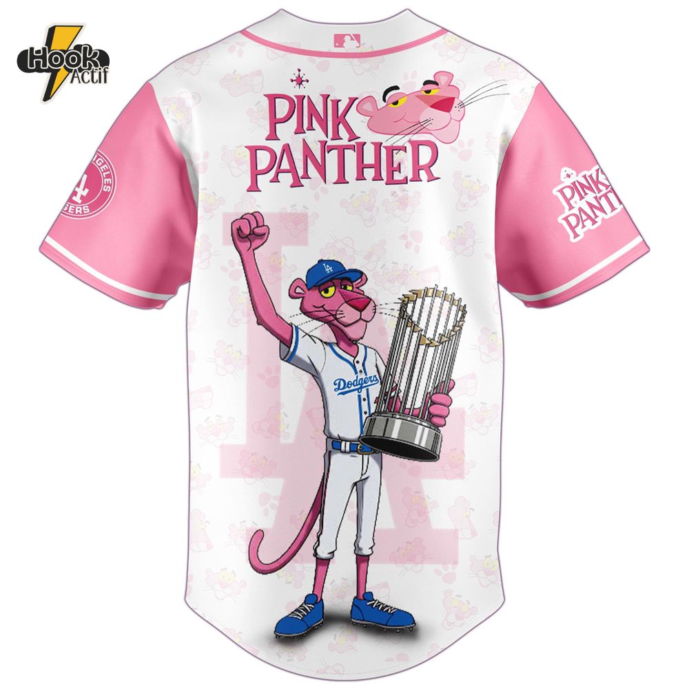 Los Angeles Dodgers x The Pink Panther Baseball Jersey Los Angeles Dodgers x The Pink Panther Baseball Jersey