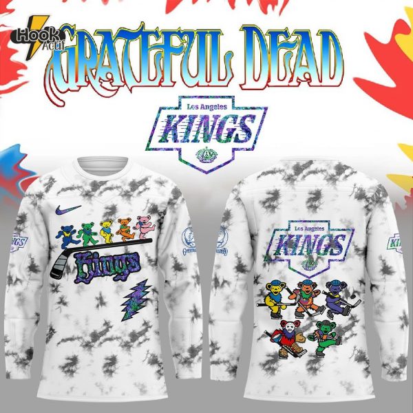 Los Angeles Kings Grateful Dead Night V2 Jersey