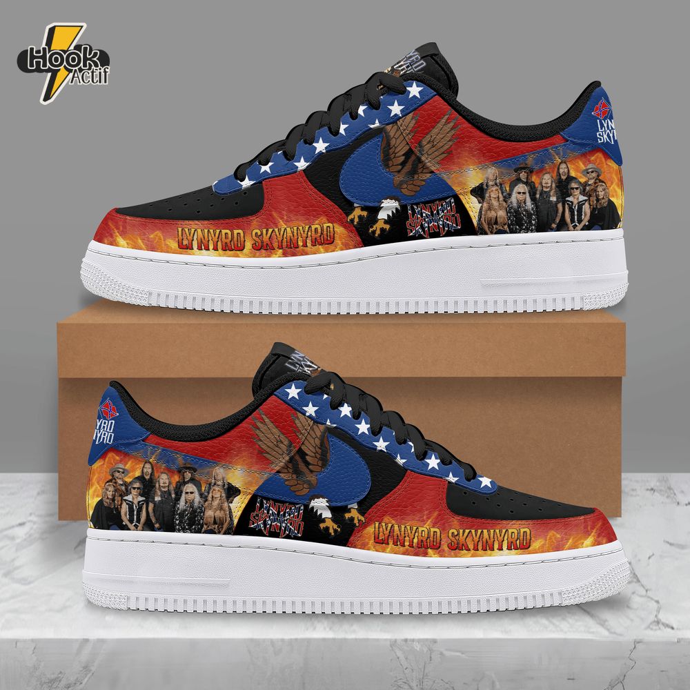 Lynyrd Skynyrd 50th Anniversary Tour 2025 Nike Air Force 1 Lynyrd Skynyrd 50th Anniversary Tour 2025 Nike Air Force 1