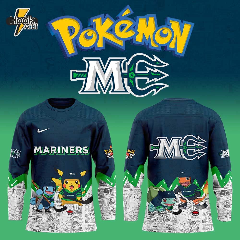 Maine Mariners x Pokémon Hockey Jersey Limited Edition Maine Mariners x Pokémon Hockey Jersey Limited Edition