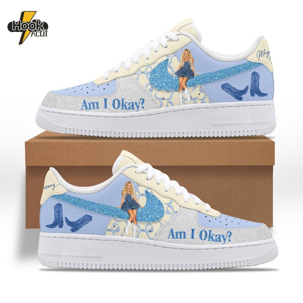 Megan Moroney "Am I Okay?" Air Force 1 Sneaker Megan Moroney "Am I Okay?" Air Force 1 Sneaker