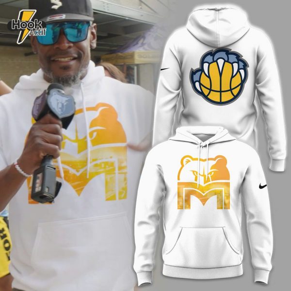 Memphis Grizzlies M Style Special White Hoodie