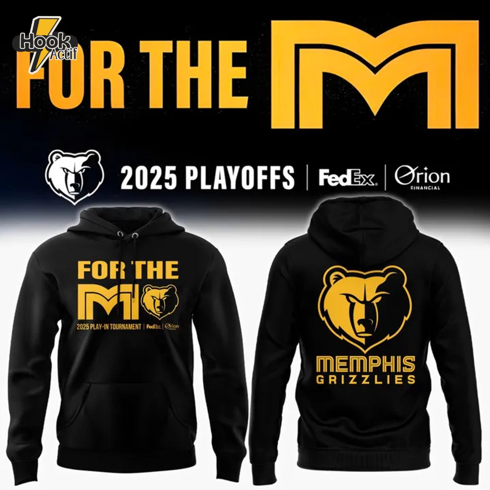 Memphis Grizzlies Special 2025 Playoffs For The M Hoodie Memphis Grizzlies Special 2025 Playoffs For The M Hoodie