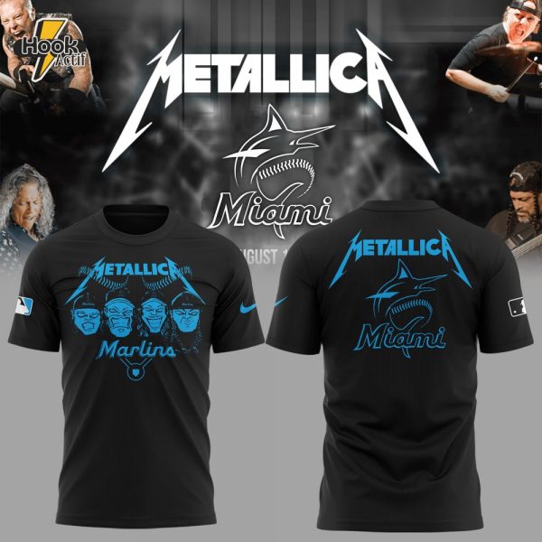 Miami Marlins MLB x Metallica Night 2025 Shirt