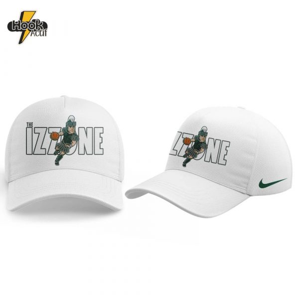Michigan State Men's Basketball Coach Tom Izzo White Cap Limited Edition