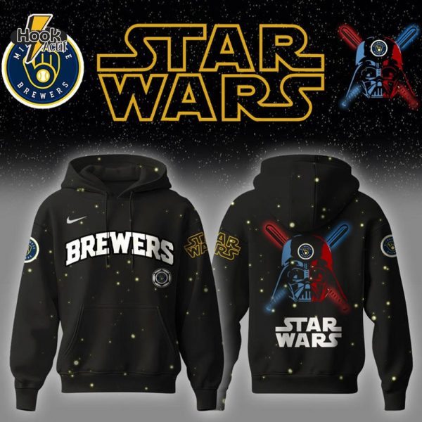 Milwaukee Brewers x Stars Wars Night Combo Hoodie Jogger Cap Editions Limited