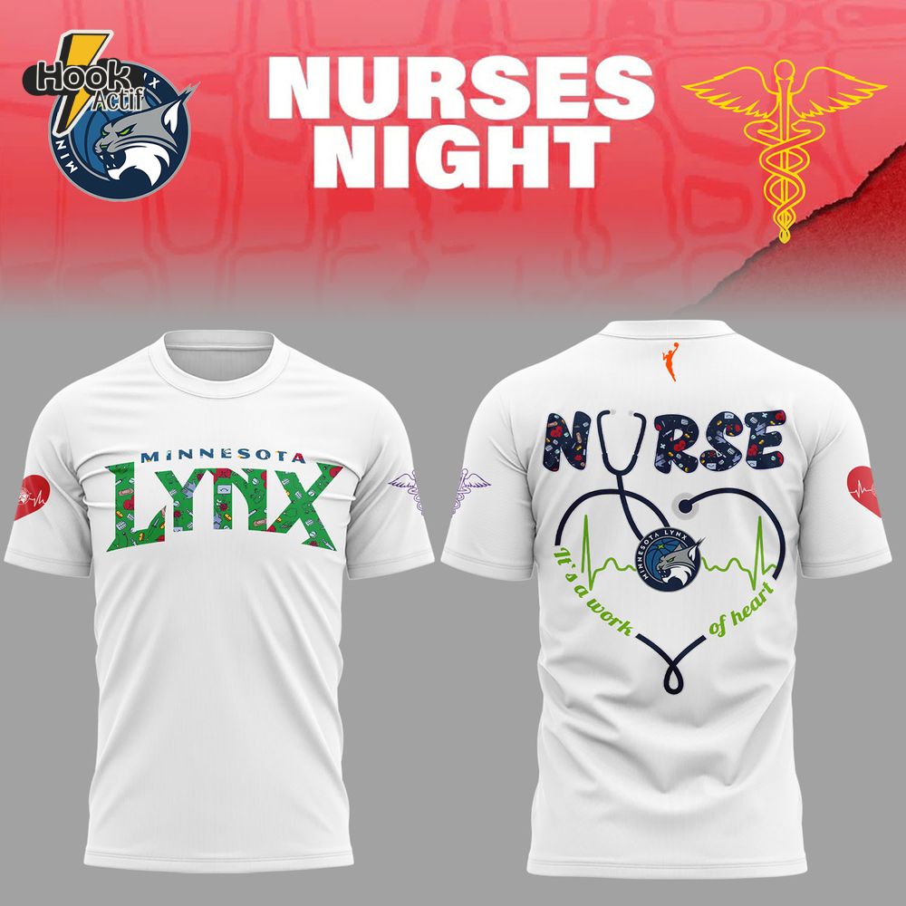 Minnesota Lynx WNBA x Nurses Night Shirt 2025 Minnesota Lynx WNBA x Nurses Night Shirt 2025
