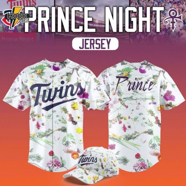 Minnesota Twins MLB 2025 Prince Night Baseball Jersey