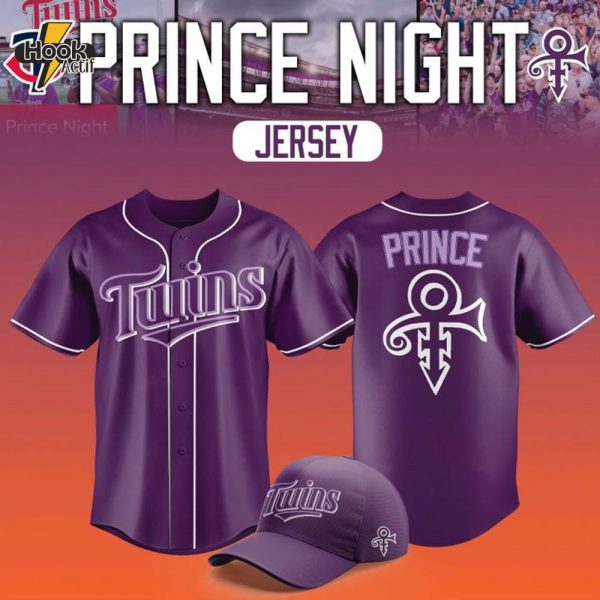 Minnesota Twins x Prince Night 2025 Limited Edition Baseball Jersey