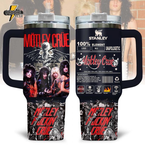 Mötley Crüe Too Fast For Love Too Lound For Laws Stanley Tumbler