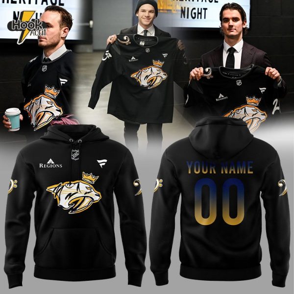 Nashville Predators NHL Black Music Heritage Night Hoodie