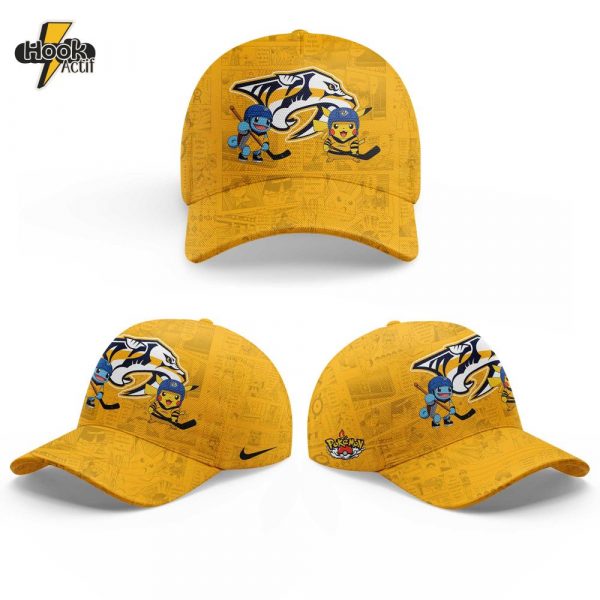 Nashville Predators x Pokémon Cap Limited Edition