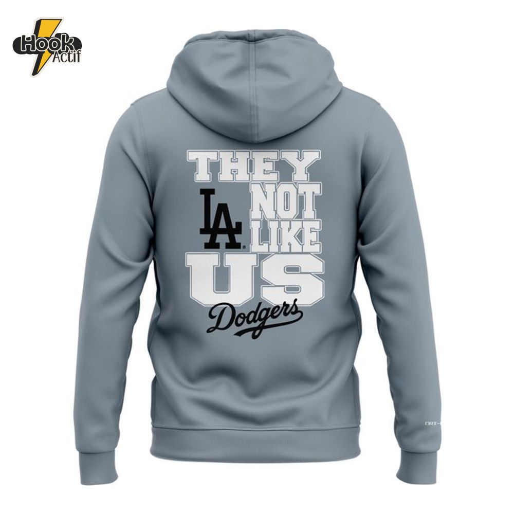 New Uniform They Not Like Us LA Dodgers Zip Hoodie 2025 New Uniform They Not Like Us LA Dodgers Zip Hoodie 2025