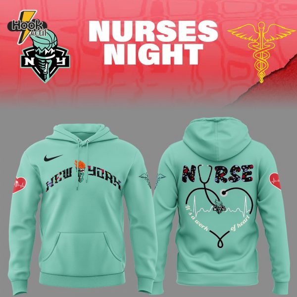 New York Liberty WNBA x Nurses Night Hoodie Set 2025