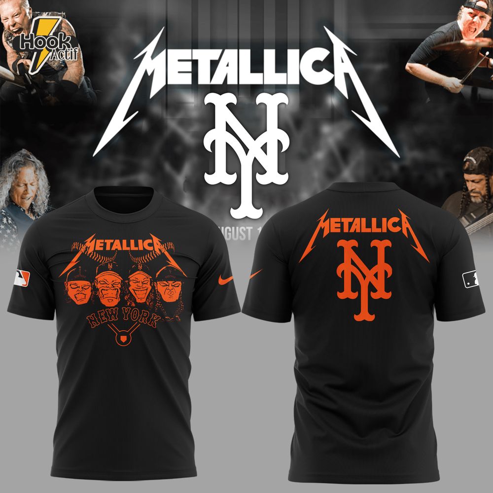 New York Mets MLB x Metallica Night 2025 Shirt New York Mets MLB x Metallica Night 2025 Shirt