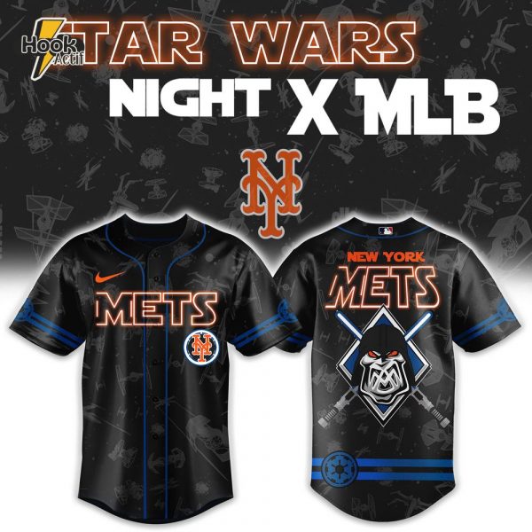 New York Mets x Star Wars Night 2025 Baseball Jersey Limited Edition
