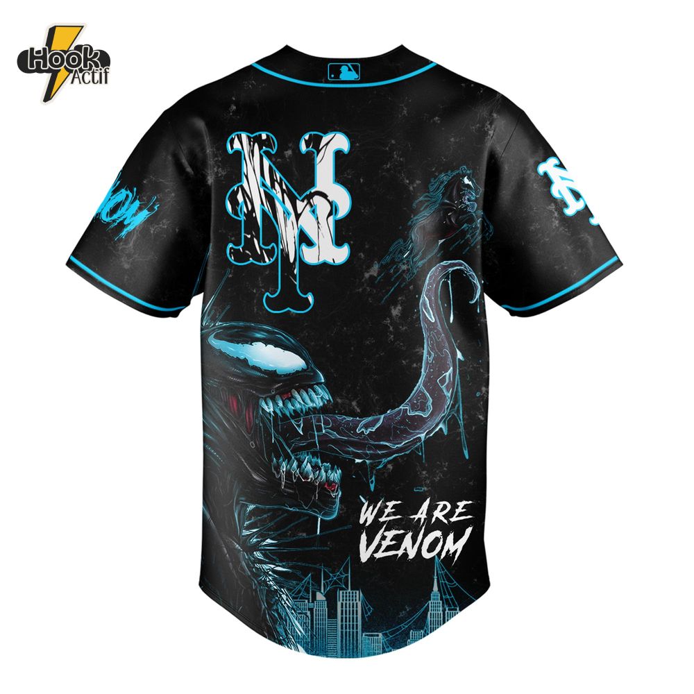 New York Mets x Venom Limited Edition Baseball Jersey New York Mets x Venom Limited Edition Baseball Jersey