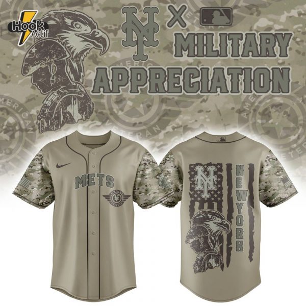 New York Mets x Veteran U.S 2025 Baseball Baseball Jersey