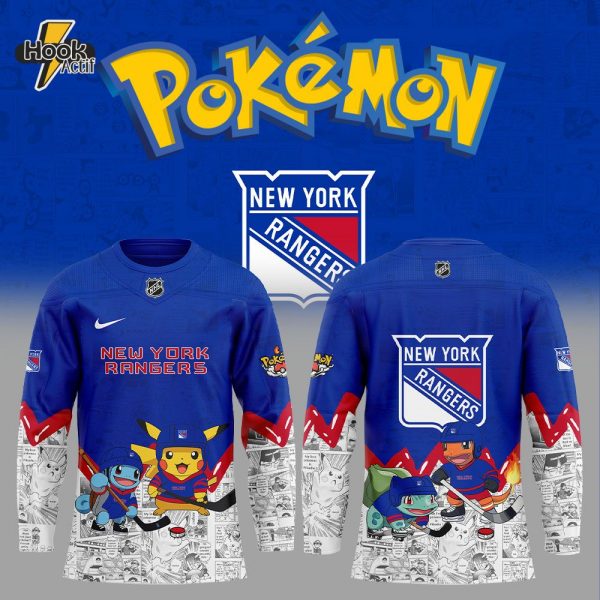 New York Rangers x Pokémon New Hockey Jersey Jogger Cap