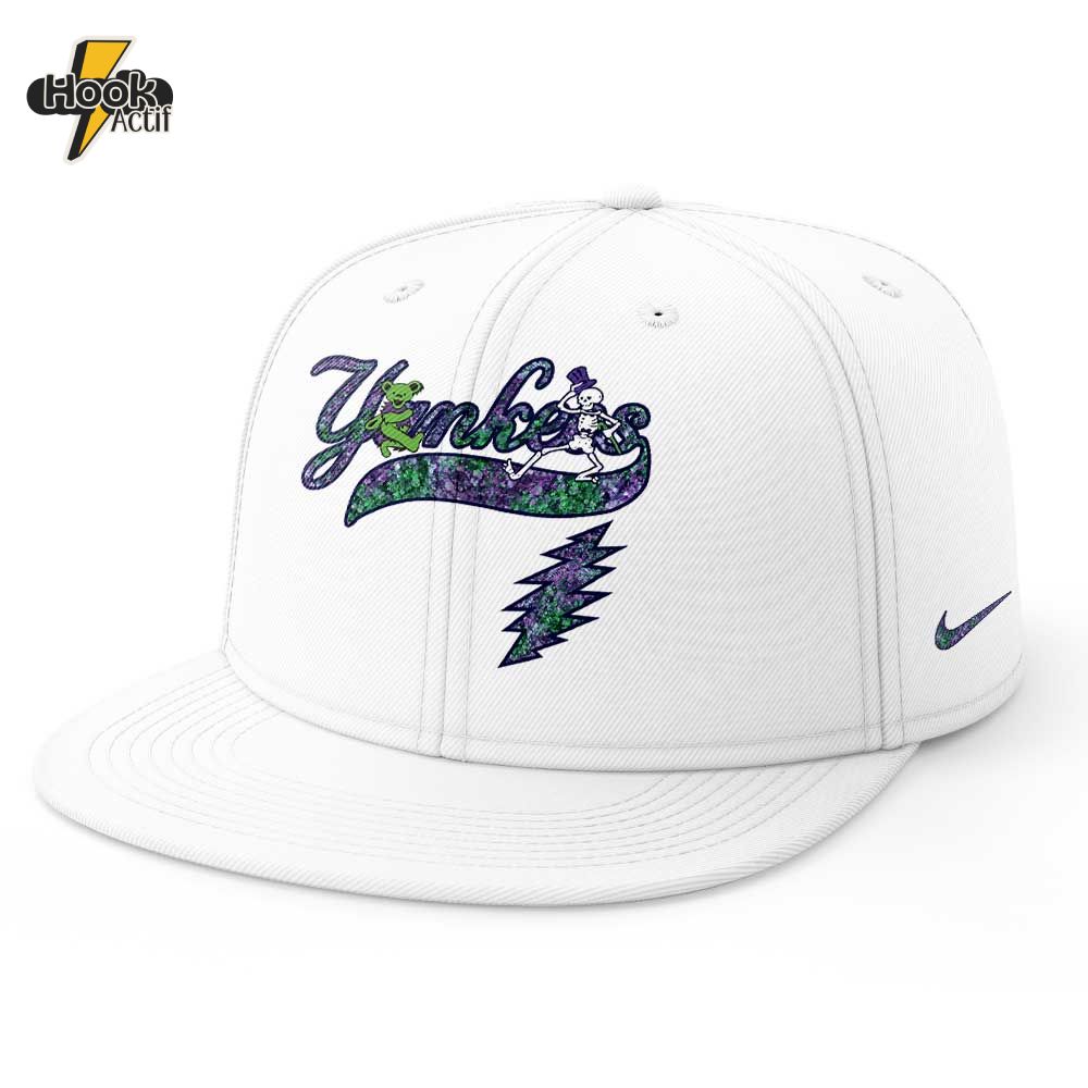 New York Yankees Grateful Dead Night Snapback 2025/ New York Yankees Grateful Dead Night Snapback 2025/
