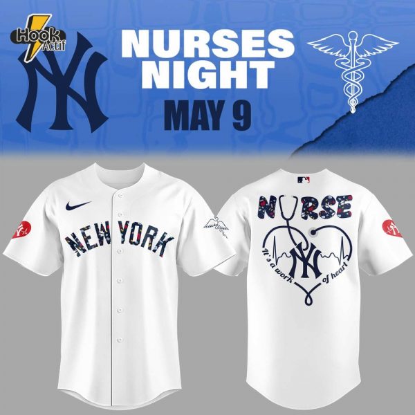 New York Yankees MLB x Nurses Night 2025 Jersey
