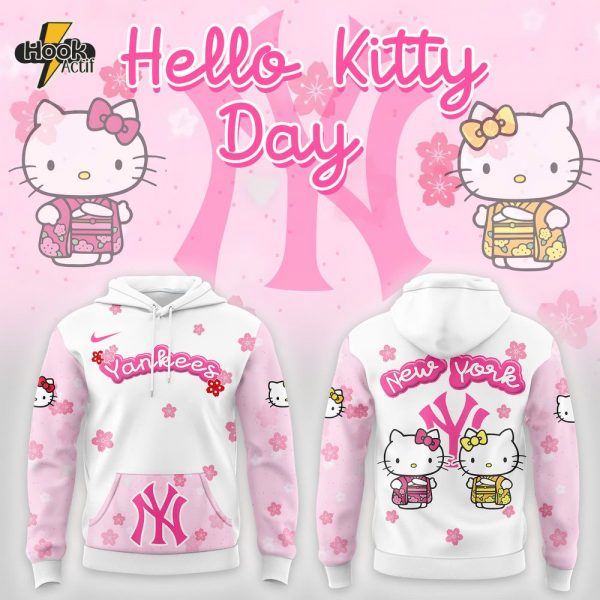 New York Yankees x Hello Kitty 2025 Combo Limited Edition Hoodie Jogger Cap