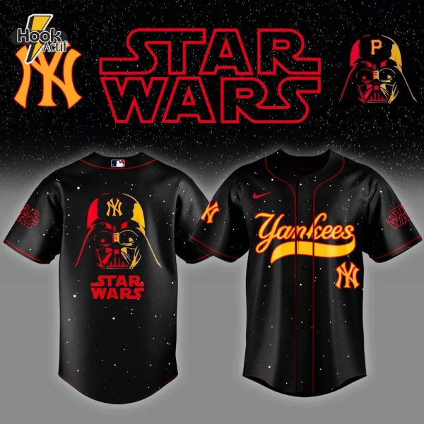 New York Yankees x Star Wars Night Baseball Jersey Limited Edition