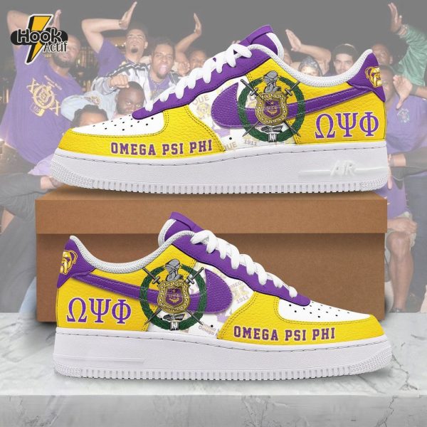 Omega Psi Phi Special Air Force 1 Shoes