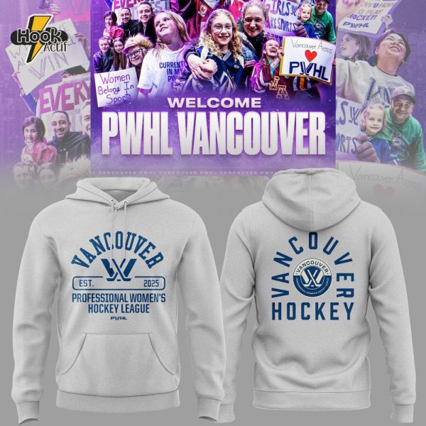 PWHL Vancouver Limited Edition Hoodie 2025