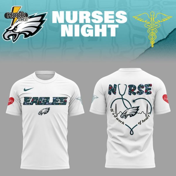 Philadelphia Eagles x Nurses Appreciation 2025 Limited Edition Shirt