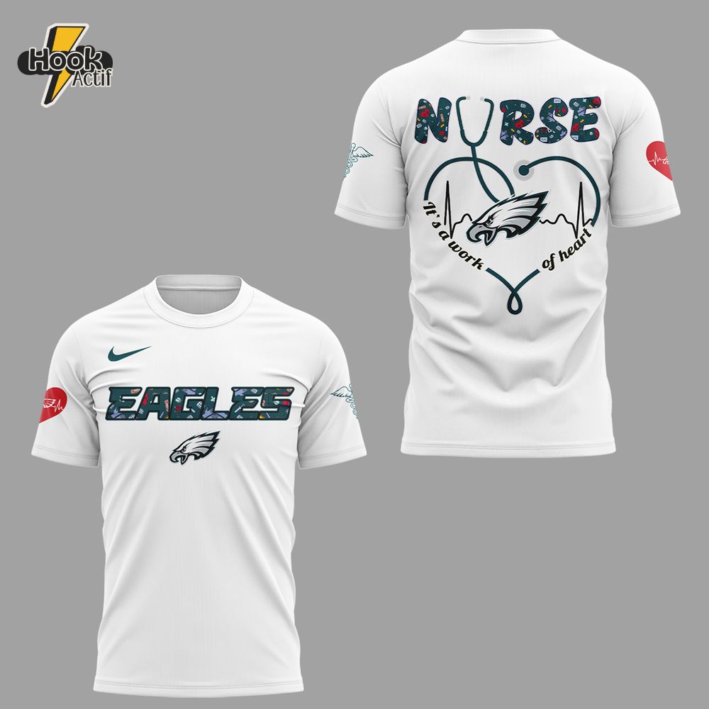 Philadelphia Eagles x Nurses Appreciation 2025 Limited Edition Shirt Philadelphia Eagles x Nurses Appreciation 2025 Limited Edition Shirt
