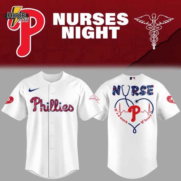 Philadelphia Phillies MLB x Nurses Night 2025 Jersey