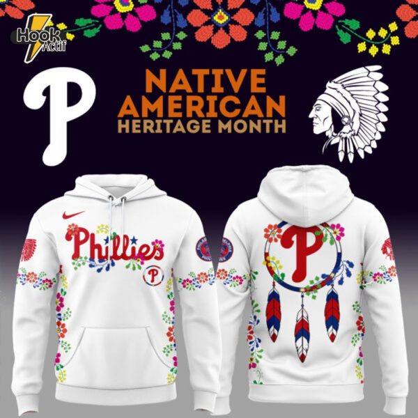 Philadelphia Phillies x Native American Heritage Night 2025 Hoodie Limited Edition