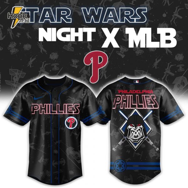 Philadelphia Phillies x Star Wars Night 2025 Baseball Jersey Limited Edition