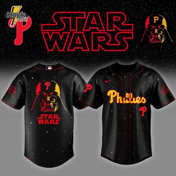Philadelphia Phillies x Star Wars Night Baseball Jersey Limited Edition
