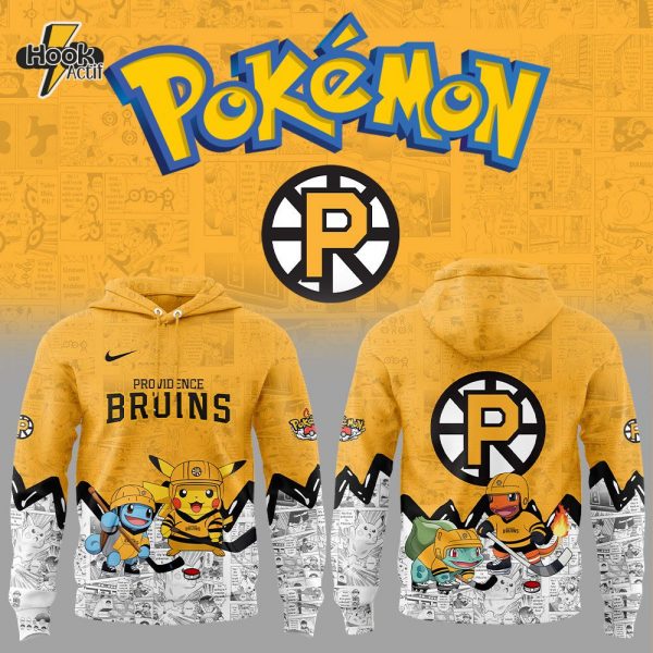 Providence Bruins x Pokémon New Hoodie